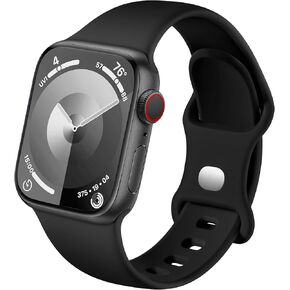 SNBLK Sport Band Compatible with Apple Watch Band 40mm 41mm 42mm 38mm 44mm 45mm 46mm 49mm Women Men, Soft Silicone Waterproof Replacement Strap for iWatch Bands Series 10 9 SE ULTRA 8 7 6 5 4 3 2 1