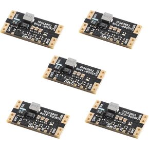 5Pcs XL63802 Boost Buck Voltage Converter Lithium Battery USB Automatic Buck Boost Power Module Microcontroller Power Supply Low Ripple TPS63802