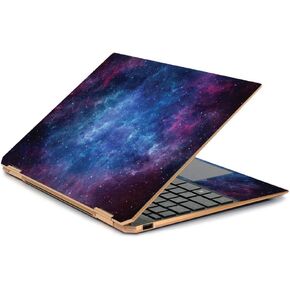 MightySkins Skin Compatible with HP Spectre x360 13.3" Gem-Cut (2019) - Nebula | Protective, Durable, and Unique Vinyl Decal wrap Cover | Easy to Apply, Remove, and Change Styles | Made in The USA