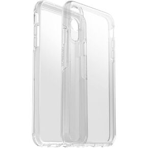 OtterBox iPhone Xs Max Symmetry Series Case - CLEAR, ultra-sleek, wireless charging compatible, raised edges protect camera & screen