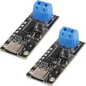 AITRIP 2PACK USB-C PD QC DC 5V 9V 12V 15V 20V Adjustable Voltage Power Trigger Module 5A Type-C Female Input