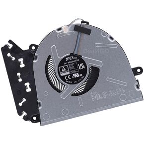 Deal4GO CPU Cooling Fan N38474-001 N38473-001 N38472-001 Replacement for HP 15-FC 250 255 G10 15-FC0093DX 15-FC0039WM
