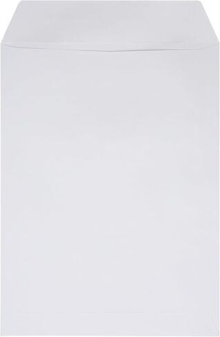 LUXPaper 9 x 12 Open End Window Envelopes | Peel & Press | White | 28lb. Text | 250 Qty in Saudi Arabia