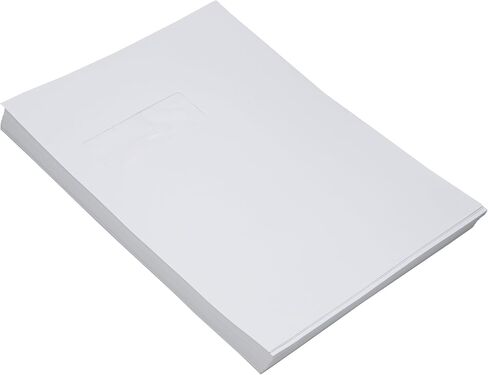 LUXPaper 9 x 12 Open End Window Envelopes | Peel & Press | White | 28lb. Text | 250 Qty in Saudi Arabia