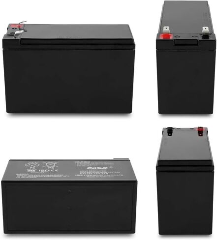 Casil 12V 7AH Rechargeable SLA Battery, Replace 12v 7ah 7.2ah EXP1270 ml7-12 in Kuwait