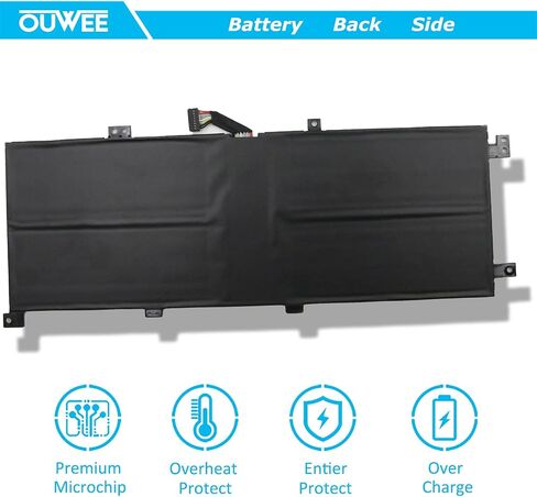 L18C4P90 Laptop Battery Compatible with Lenovo ThinkPad L13 Yoga Series L18M4P90 02DL030 SB10T83119 02DL031 SB10T83120 L18D4P90 02DL032 5B10W13933 5B10W13934 5B10W13935 15.36V 46Wh 2985mAh in Saudi Arabia