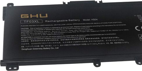 بطارية GHU جديدة TF03XL TF03041XL 920046-421 920070-855 920046-121 متوافقة مع HP Pavilion 17-AR050WM 17-AR007CA 15-CC 15-CD 14-BF سلسلة HSTNN-LB7X HSTNN-IB7Y HSTNN-LB7J HSTNN-UB7J in Saudi Arabia