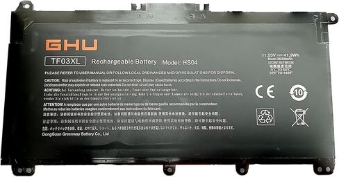 بطارية GHU جديدة TF03XL TF03041XL 920046-421 920070-855 920046-121 متوافقة مع HP Pavilion 17-AR050WM 17-AR007CA 15-CC 15-CD 14-BF سلسلة HSTNN-LB7X HSTNN-IB7Y HSTNN-LB7J HSTNN-UB7J in Saudi Arabia