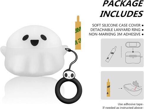 Silicone case for The New Bose Ultra Open Earbuds 2024, Shockproof case for Bose Ultra Open Earbuds 2024 with Carabiner and Wrist Strap. (wahaha) in Saudi Arabia