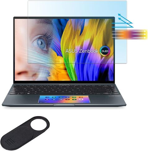 MUBUY-GOL Screen Protector for ASUS Zenbook 14 14x. ZenBook 14X UX5400 UX5401 UX3402 UM3402 14.5 Inch Laptop, Anti Blue Light Anti Glare Screen Protector Filter Reduce Eye Strain in Saudi Arabia