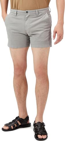Amazon Essentials Men's Slim-Fit 5" Flat-Front Comfort Stretch Chino Short (Previously Goodthreads), Forest Green, 29 in Saudi Arabia
