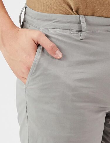 Amazon Essentials Men's Slim-Fit 5" Flat-Front Comfort Stretch Chino Short (Previously Goodthreads), Forest Green, 29 in Saudi Arabia