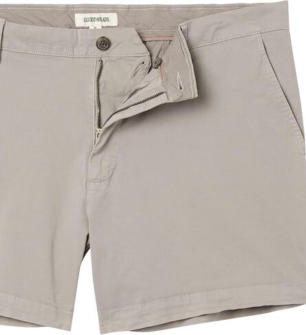 Amazon Essentials Men's Slim-Fit 5" Flat-Front Comfort Stretch Chino Short (Previously Goodthreads), Forest Green, 29 in Saudi Arabia