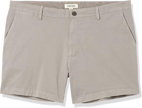 Amazon Essentials Men's Slim-Fit 5" Flat-Front Comfort Stretch Chino Short (Previously Goodthreads), Forest Green, 29 in Saudi Arabia