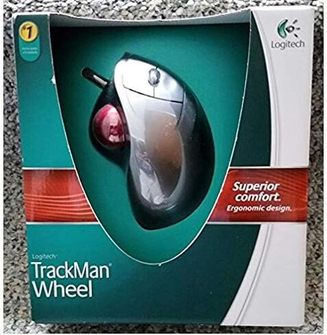 Logitech Cordless TrackMan Wheel in Saudi Arabia