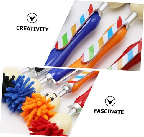 Homoyoyo 5pcs قلم حبر جاف الجدة الكتابة شاشة القلم ستايلس شاشة اللمس قلم الرسم أقلام الهواتف للأطفال المحمولة الهاتف القلم البلاستيك الطفل لمس القلم الكرتون in Saudi Arabia