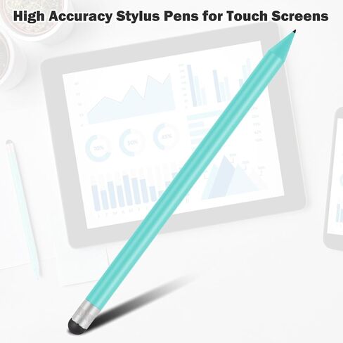 Stylus Pens for Touch Screens, Universal High Accuracy Capacitive Disc Tip Touch Screen Pen Stylus for iPhone (Green) in Saudi Arabia