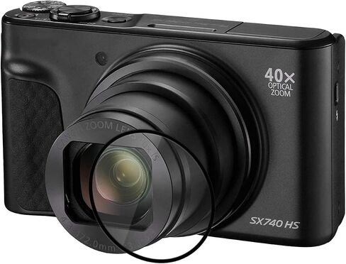 مرشح MUZIRI KINOKOO 40 مم متوافق مع كاميرا Canon SX720 SX740 SX730 HS الرقمية - فلتر حماية عدسة فائق النحافة وعالي الوضوح لكاميرا G7X II/G7X III/G5X II/ HX50/HX60 (عبوتان) in Kuwait