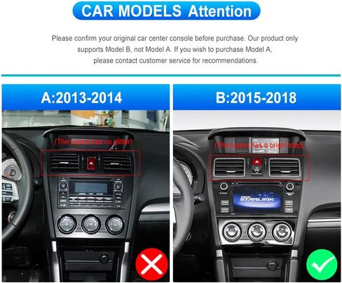 2+64G ستيريو سيارة أندرويد لسوبارو فورستر امبريزا 4 SJ XV WRX STi 2015-2018 مع Apple Carplay Android Auto Mirror Link 9 بوصة شاشة تعمل باللمس FM RDS HiFi Bluetooth WiFi GPS+AHD Camera & MIC in Saudi Arabia
