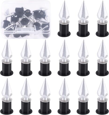 15Pcs Aluminum Spike Motorcycle Windscreen Bolts Windshield Screws Replacement (Gold) in Kuwait