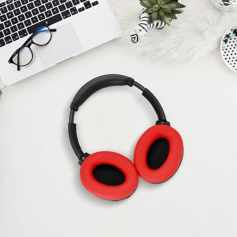 Geiomoo Silicone Earpads for Sony WH-CH720N, Sony WH-1000XM4, Sony WH-1000XM3 Headphones, Replacement Ear Cushions Cover (Black) in Kuwait