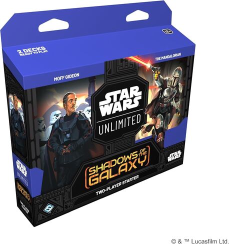 Fantasy Flight Games Star Wars: Unlimited TCG Spark of Rebellion Two-Player Starter Set - Learn, Battle, Collect! Trading Card Game for Kids and Adults, Ages 12+, 2 Players, 20 Min Playtime, Made in Saudi Arabia