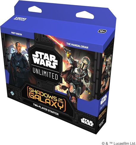 Fantasy Flight Games Star Wars: Unlimited TCG Spark of Rebellion Two-Player Starter Set - Learn, Battle, Collect! Trading Card Game for Kids and Adults, Ages 12+, 2 Players, 20 Min Playtime, Made in Saudi Arabia