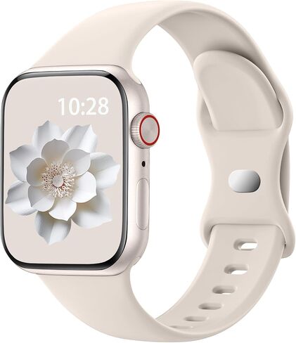 SNBLK Sport Band Compatible with Apple Watch Band 40mm 41mm 42mm 38mm 44mm 45mm 46mm 49mm Women Men, Soft Silicone Waterproof Replacement Strap for iWatch Bands Series 10 9 SE ULTRA 8 7 6 5 4 3 2 1 in Kuwait