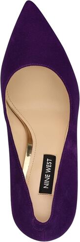 Nine West Women's Tatiana Pump, Purple Suede 506, 7.5 in Saudi Arabia