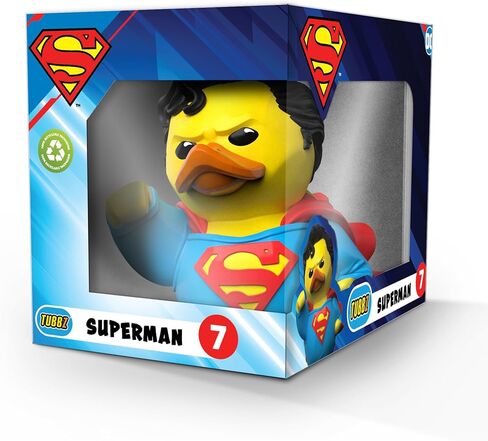 TUBBZ Boxed Edition Superman Collectible Vinyl Rubber Duck Figure - Official DC Comics Merchandise - TV, Movies & Video Games in Saudi Arabia