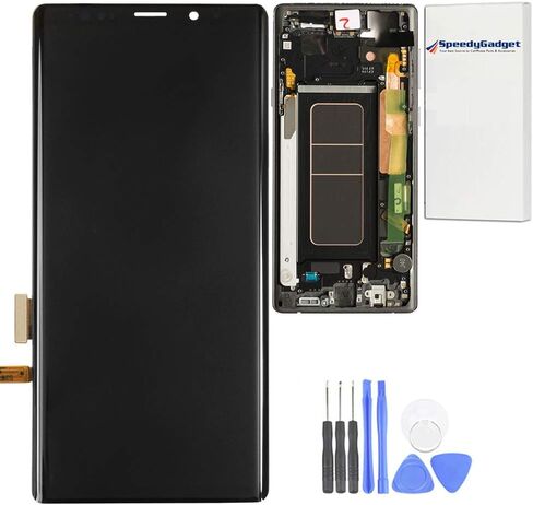شاشة AMOLED بديلة لمحول رقمي تعمل باللمس لهاتف Samsung Galaxy Note 9 باللون الأسود in Saudi Arabia