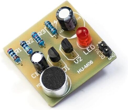 Solder Projects DIY Electronics Kits Electronic Voice-activated LED Flash Production Kit Learning Kit DIY Electronic Kit in Saudi Arabia