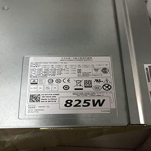PSU for T5810 T7810 T7910 T7610 825W Power Supply H825EF-02 D825EF-02 C2TXD W1FJK 0FT7T DR5JD CVMY8 in Saudi Arabia