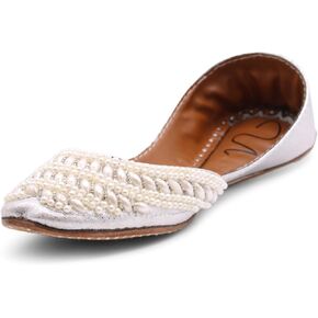 Women’s Wedding Khussa Indian Wedding Jutti Mojari Desi Flats