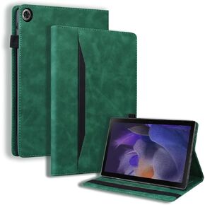 Case for Samsung Galaxy Tab A8 10.5'' 2022 PU Leather Cover SM-X200/X205 Flip Stand Shell with Card Holder Multi-Angle Viewing Business for Galaxy Tab A8 10.5 inch Tablet,Navy Blue