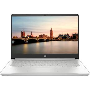 HP 2024 Premium 14'' HD Laptop, Intel 11th Gen i3 Processor Up to 4.0GHz, 8GB DDR4 Ram, 128GB NVME SSD, Ultra-Fast WiFi, HDMI, SD Slot, Windows 11, Dale Silver(Renewed)