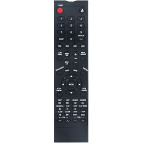 RM-C1221 Replace Remote Applicable for JVC TV DVD Combo LT-19D610 LT-19DM21 LT-32DM21 LT-22DM21 LT-32D340 LT-19D210 LT-22DE72 LT-32D210 LT-32DE73 LT-32DM22 LT-19DE61 LT-19DE62 LT-24DE73 X-076R0SE01A