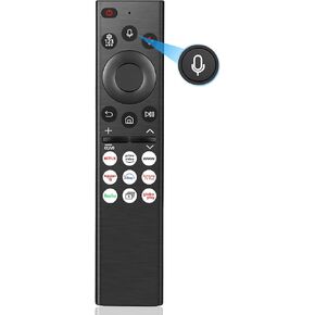 Voice Remote Replacement for Samsung Smart TV, Compatible for All Samsung Smart Curved Frame QLED LED LCD 8K 4K TVs, with Voice Function