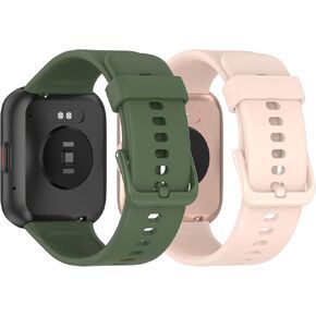Chofit Silicone Bands Compatible with ENOMIR ID208BT/Aeac ID208BT/Konitee ID208BT/FACOI ID208BT/VRPEFIT ID208BT/ENGERWALL ID208BT Watch Band for Women Men,Quick Release Wristbands Replacement Strap