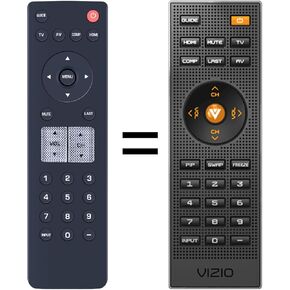VR3 Replacement Remote Control for Vizio TV, Compatible with VOJ320 VOJ320F VOJ320F1A VOJ320F1AC VOJ320M VOJ370 VOJ370F1A VOJ370F VOJ3201A VO37LFHDTV10A VO37L FHDTV20A