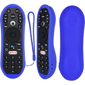 Protective Silicone Remote Case for TiVo Stream 4K Remote Control, Shockproof, Washable and Skin-Friendly, Anti-Lost Remote Cover with Loop (Glow in Dark Green) (NOT Include The Remote Control)