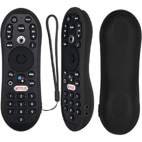 Protective Silicone Remote Case for TiVo Stream 4K Remote Control, Shockproof, Washable and Skin-Friendly, Anti-Lost Remote Cover with Loop (Glow in Dark Green) (NOT Include The Remote Control)