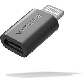 Lightning to Micro USB Adapter [Apple MFi Certified], Work for HDMI XR Adapter for iPhone, Charge While Playing and Streaming in Kuwait