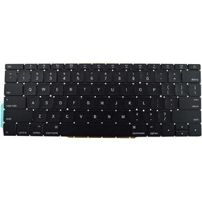 Willhom Keyboard US Layout Replacement for MacBook Pro 13-inch Function Keys Late 2016 to Mid 2017 A1708 Without Touch Bar