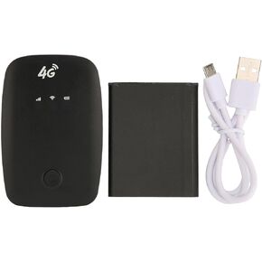 KIMISS Hotspot Device, Portable 4G Mobile Hotspot with Micro Card Slot and 2100mAh Battery, Ideal for Car Users and Business Travelers