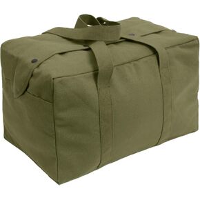 Rothco Canvas Small Parachute Cargo Bag, Olive Drab