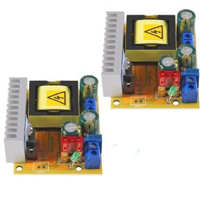 2 Pack 8-32V to 45-390V DC-DC High Voltage Boost Converter ZVS Step-up Booster Module (45V-390V ZVS Double)