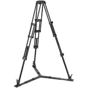 Manfrotto 3-Section Aluminum Twin Leg Video Tripod with Ground Spreader