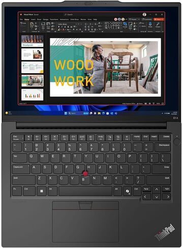 Lenovo ThinkPad E14 Gen 6 Business Laptop, 14" FHD(1920 x 1200) IPS, Anti-Glare, Intel Core Ultra 7 155U, 32GB DDR5, 2TB SSD, Backlit KB, Wi-Fi 6, Thunderbolt 4, 1080p Camera, Win 11 Pro - Black in Saudi Arabia
