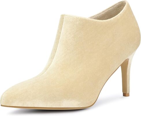 Perphy Velvet Pointy Toe Stiletto Heels Ankle Booties for Women in Saudi Arabia